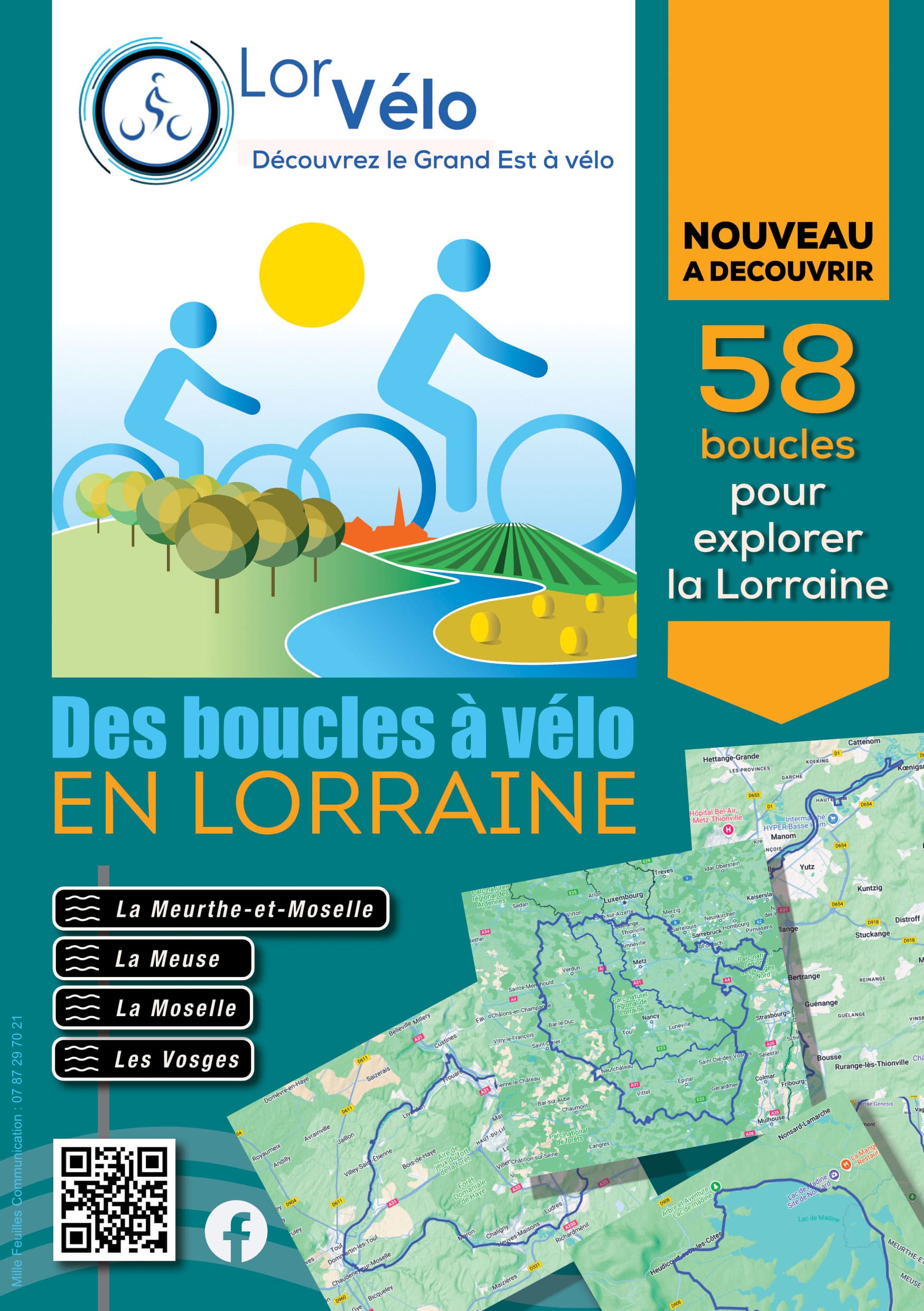 Les boucles à vélo en lorraine